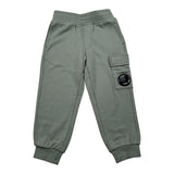 C.P. Company Pantalone Tuta Tinta Unita per Neonato CNP002N VERDE C.P. COMPANY 