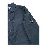 C.P. Company Camicia Manica Lunga Tinta Unita per Bambino CUA000 BLU C.P. COMPANY 
