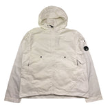 C.P. Company Giubbino Tinta Unita con Cappuccio per Bambino CUS014 BIANCO C.P. COMPANY 
