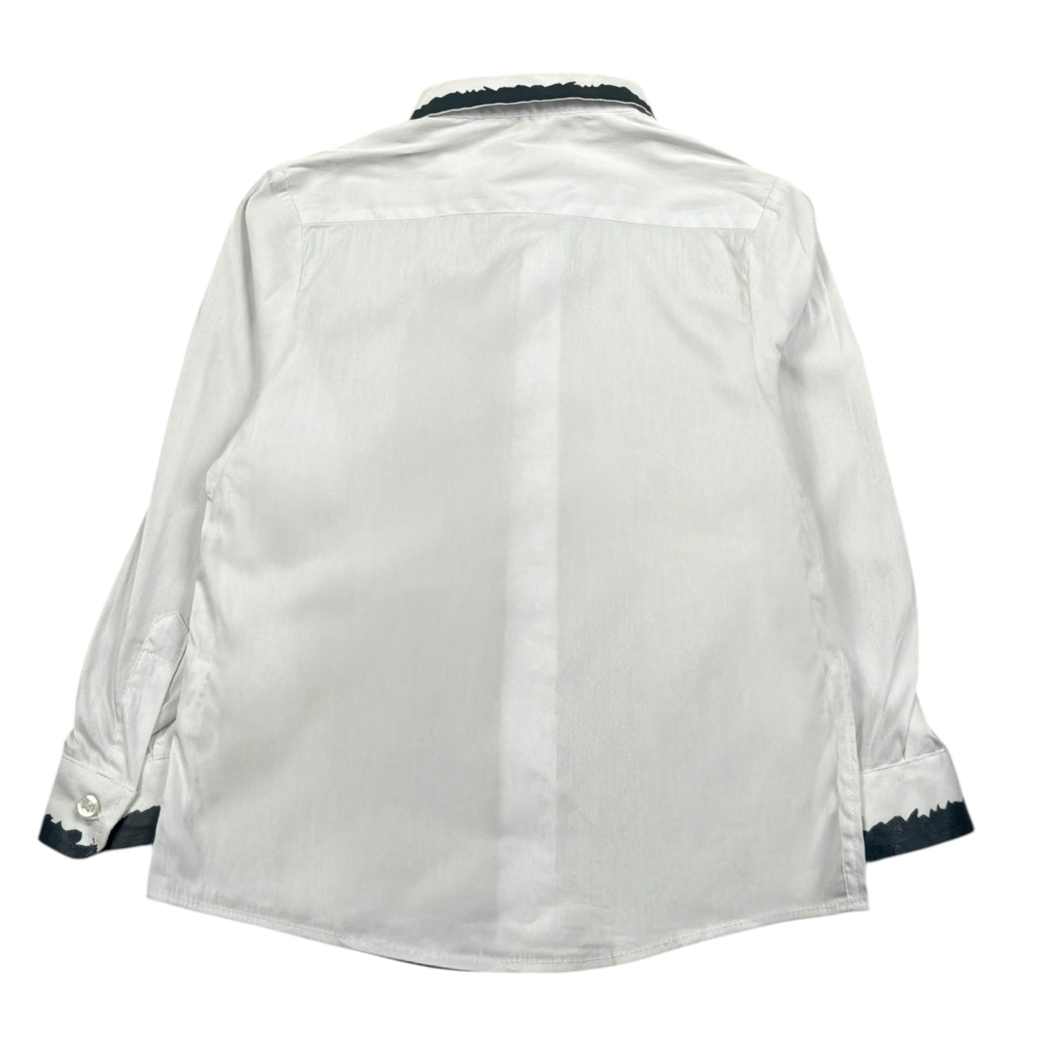 Daniele Alessandrini Camicia Manica Lunga Tinta Unita  per Bambino 1231C1364 BIANCO DANIELE ALESSANDRINI 