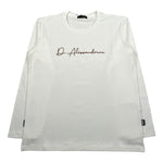 Daniele Alessandrini Shirt Girocollo Tinta Unita con Logo per Bambino 1231M00012 PANNA DANIELE ALESSANDRINI 