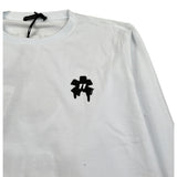 Daniele Alessandrini Shirt Girocollo tinta unita con Stampa Bianco per Bambino 1231M1369 BIANCO DANIELE ALESSANDRINI 