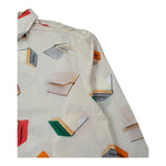 Daniele Alessandrini Camicia Manica Lunga Tinta Unita con Stampe per Bambino 1235C00312 BEIGE DANIELE ALESSANDRINI 