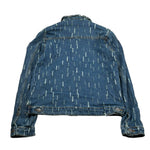 Daniele Alessandrini Giubbino In Denim Tinta Unita per Bambino 1235OD00258X BLU DANIELE ALESSANDRINI 