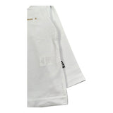 Daniele Alessandrini Shirt Girocollo Tinta Unita con Logo per Neonato 1291M00030 BIANCO DANIELE ALESSANDRINI 