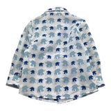 Daniele Alessandrini Camicia Tinta Unita con Stampa per Neonata 1295C00177 BIANCO DANIELE ALESSANDRINI 