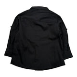Daniele Alessandrini Camicia Tinta Unita con Logo per Bambino 1295C0778 NERO DANIELE ALESSANDRINI 