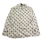 Daniele Alessandrini Camicia Manica Lunga Tinta Unitacon Palme per Bambino 1295C0899J BIANCO DANIELE ALESSANDRINI 
