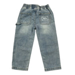 Daniele Alessandrini Jeans Tinta Unita con Elastico In Vita per Neonato 1295PD00171X AZZURRO DANIELE ALESSANDRINI 