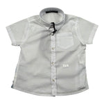 Daniele Alessandrini Camicia Manica Lunga Tinta Unita con Taschino per Neonato 1296C00028 BIANCO DANIELE ALESSANDRINI 
