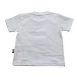 Daniele Alessandrini T-Shirt Girocollo Tinta Unita con Stampa per Neonato 1296M00261N BIANCO DANIELE ALESSANDRINI 