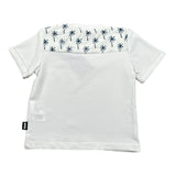 Daniele Alessandrini T-Shirt tinta unita con Stampa Bianco per Neonato 1296M08969 BIANCO DANIELE ALESSANDRINI 
