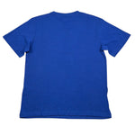 Diadora T-Shirt Girocollo Tinta Unita con Stampa per Bambino 102181707 BLU DIADORA 