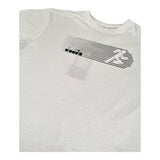 Diadora Completo 2 Pezzi T-Shirt-Bermuda Bicolore per Bambino 102181711 BIANCO/NERO DIADORA 