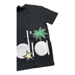 Diadora T-Shirt Girocollo Tinta Unita con Logo per Bambino S4DIBBTH085J NERO DIADORA 