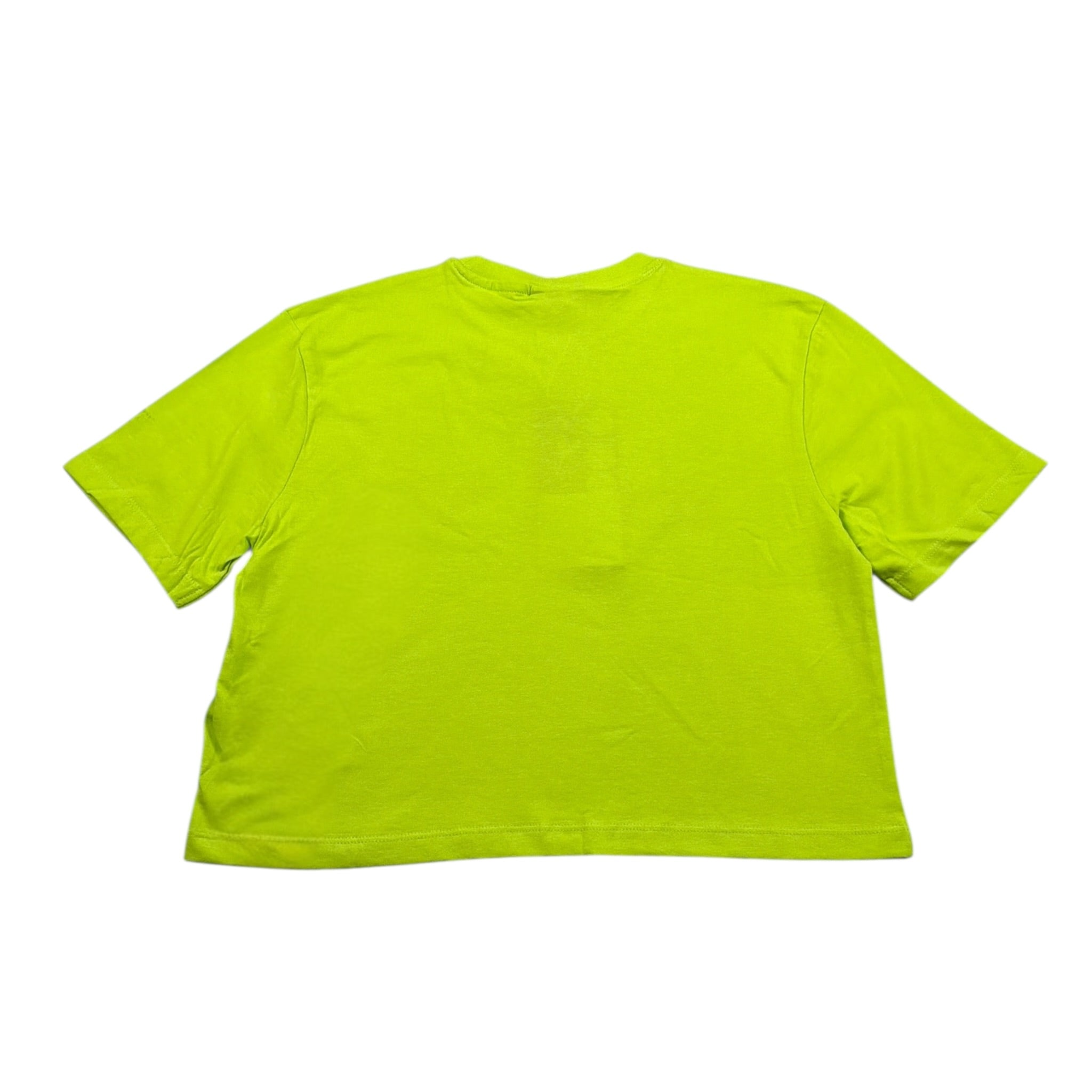 Diadora T-Shirt Girocollo tinta unita con Stampa Verde per Bambina S4DIJGTH112 VERDE DIADORA 