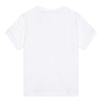 Dickies T-Shirt Girocollo tinta unita con Logo Bianco per Bambino 520043378800100 BIANCO DICKIES 