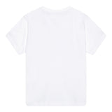 Dickies T-Shirt Girocollo tinta unita con Logo Bianco per Bambino 520043378800100 BIANCO DICKIES 