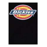 Dickies T-Shirt Girocollo tinta unita con Logo Nero per Bambino 520043378800100 NERO DICKIES 