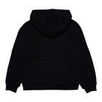 Diesel Felpa Chiusa con Cappuccio Tinta Unita per Bambina J01457 NERO DIESEL 