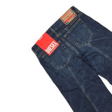 Diesel Jeans tinta unita Modello Palazzo Blu per Bambina J01919X BLU DIESEL 
