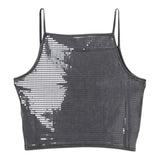 Diesel Top Bretelline Tinta Unita per Bambina J02179 GRIGIO DIESEL 