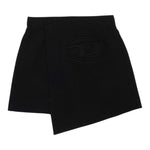 Diesel Gonna Tinta Unita con Elastico In Vita per Bambina J02195 NERO DIESEL 
