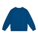 Diesel Felpa Chiusa Girocollo Tinta Unita con Stampa per Bambino J02213 BLU DIESEL 