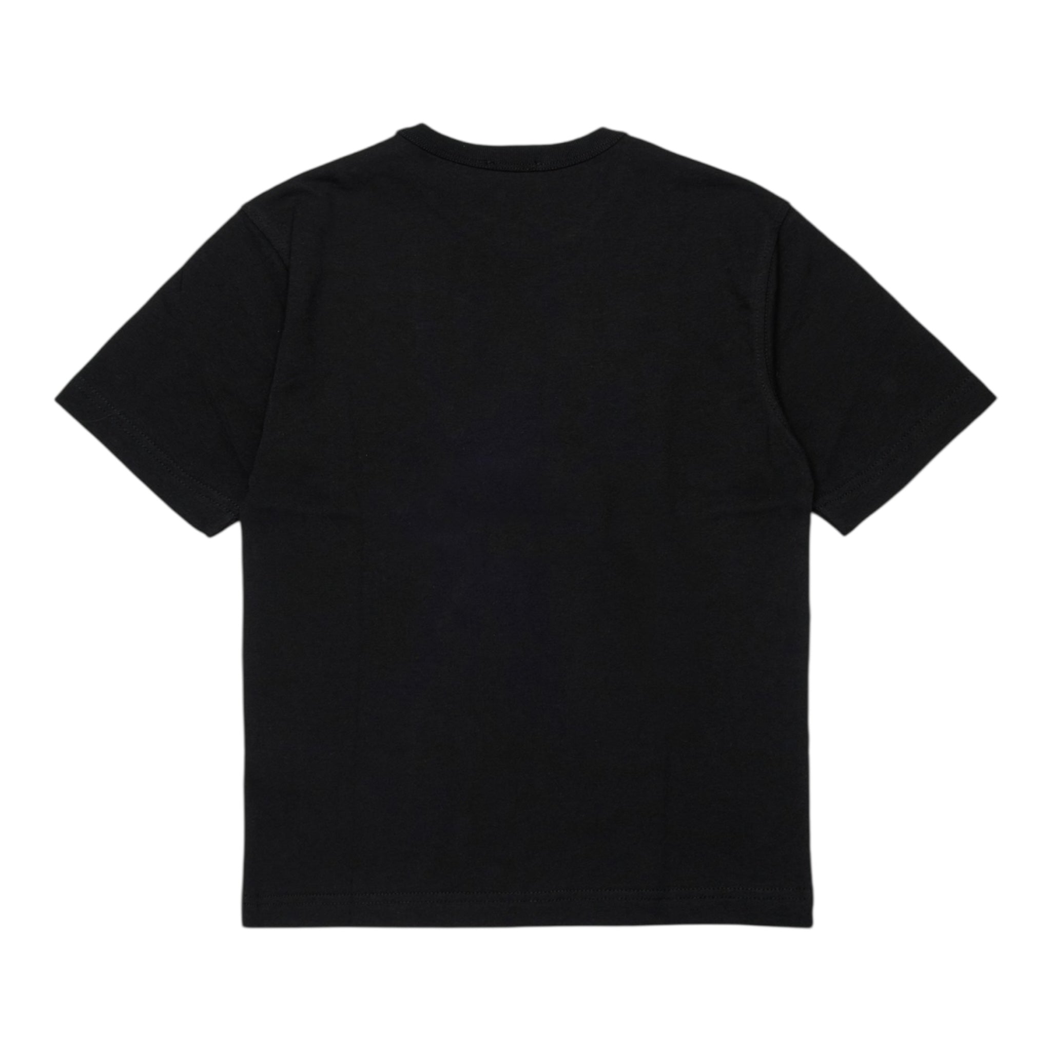 Diesel T.Shirt Girocollo Tinta Unita con Logo per Bambino J02228 NERO DIESEL 