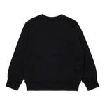 Diesel Felpa Chiusa Girocollo Tinta Unita con Logo per Bambino J02234 NERO DIESEL 
