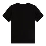 Diesel T-Shirt Girocollo Tinta Unita con Stampa per Bambino J02237X NERO DIESEL 