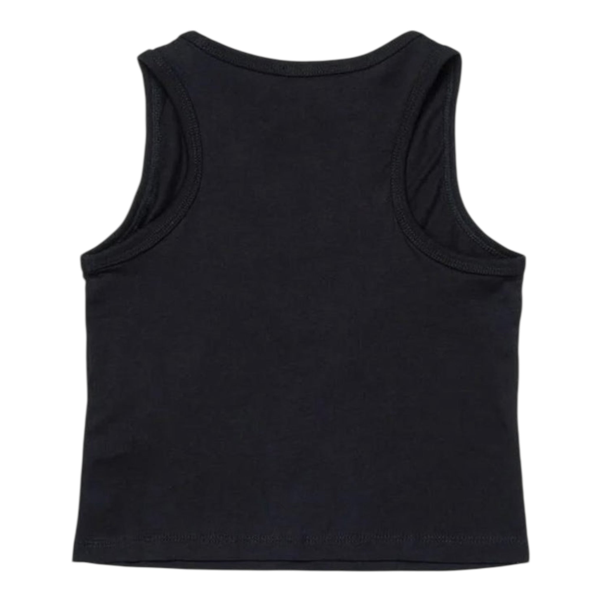 Diesel Canotta Tinta Unita con Logo per Bambina J02238X NERO DIESEL 