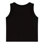 Diesel Canotta tinta unita con Logo Nero per Bambina J02238XX NERO DIESEL 