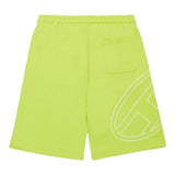 Diesel Bermuda In Tuta Tinta Unita con Logo per Bambino J02273 VERDE FLUO DIESEL 
