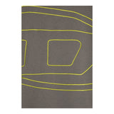 Diesel Felpa Chiusa Girocollo Tinta Unita con Logo per Bambino J02274 GRIGIO DIESEL 