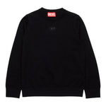 Diesel Maglia Girocollo Tinta Unita per Bambino J02277 NERO DIESEL 
