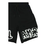 Disclaimer Bermuda Tinta Unita con Stampa per Bambino 25EDK58412 NERO DISCLAIMER 