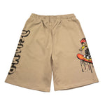 Disclaimer Bermuda Tinta Unita con Stampa per Bambino 25EDK58414 BEIGE DISCLAIMER 