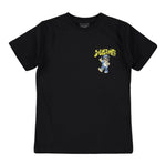Disclaimer T-Shirt Girocollo Tinta Unita con Stampa per Bambino 25EDK58434X NERO DISCLAIMER 