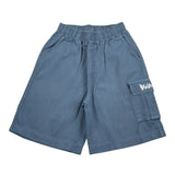 Disclaimer Bermuda In Denim Tinta Unita con Elastico In Vita per Bambino 25EDK58472X AZZURRO DISCLAIMER 