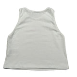 Disclaimer Top Giromanica Tinta Unita con Logo per Bambina 25EDK58502 BIANCO DISCLAIMER 