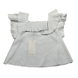 Dixie Camicia Giromanica tinta unita Bianco per Bambina CC43270G30 BIANCO DIXIE 