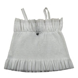 Dixie Top Tinta Unita per Bambina CC45290G74 BIANCO DIXIE 