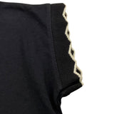 Dixie T-Shirt Girocollo Tinta Unita per Bambina MB44030G74 NERO DIXIE 