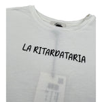 Dixie T-Shirt Girocollo Tinta Unita con Stampa per Bambina MB68030G74 PANNA DIXIE 