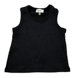 Dixie Canotta Girocollo Tinta Unita per Bambina MO07032G74X NERO DIXIE 