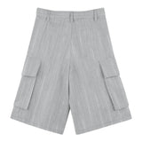 Dkny Bermuda Tinta Unita con Tasconi per Bambina D62274 GRIGIO DKNY 