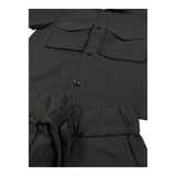 Do Not Conform Completo 2 Pezzi Camicia-Bermuda Tinta Unita per Neonato DCA043 NERO DO NOT CONFORM 