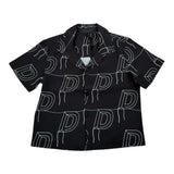 Do Not Conform Camicia Mezza Manica Tinta Unita Stampa Fantasia per Bambino DCA NERO DO NOT CONFORM 