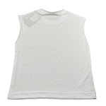 Do Not Conform Canotta Girocollo Tinta Unita per Bambino SS25DTS012 BIANCO DO NOT CONFORM 